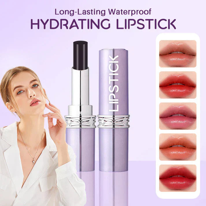 Long-Lasting Waterproof Hydrating Lipstick