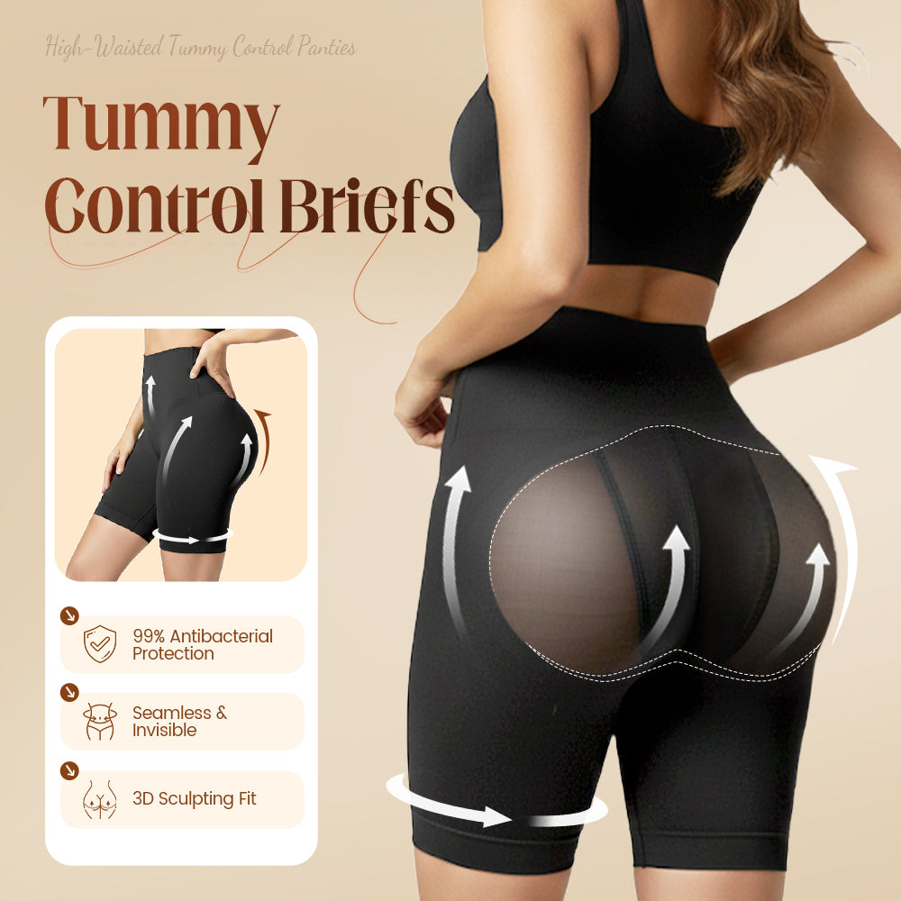 High-Waisted Butt-Lifting Shaping Shorts