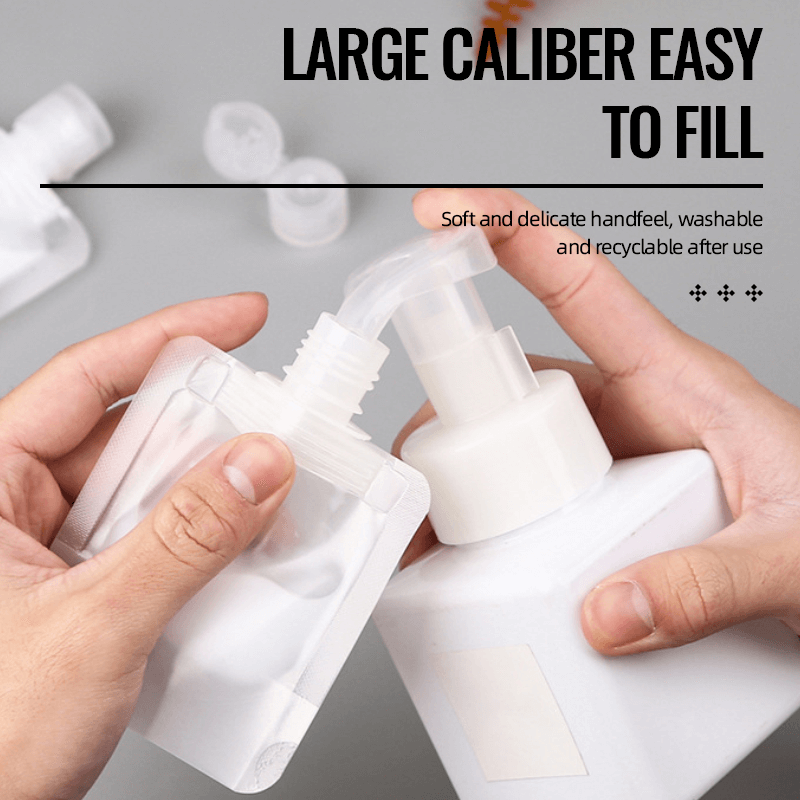 (🌷Summer SALE 49% OFF ) Portable Travel Fluid Makeup Packing Bag(10 Pcs）