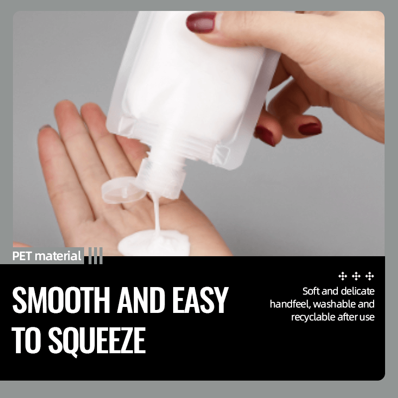 (🌷Summer SALE 49% OFF ) Portable Travel Fluid Makeup Packing Bag(10 Pcs）