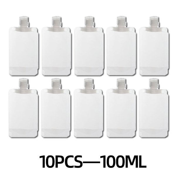 (🌷Summer SALE 49% OFF ) Portable Travel Fluid Makeup Packing Bag(10 Pcs）