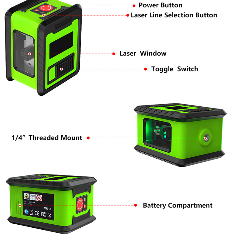 Mini Cross Line High Precision Laser Level