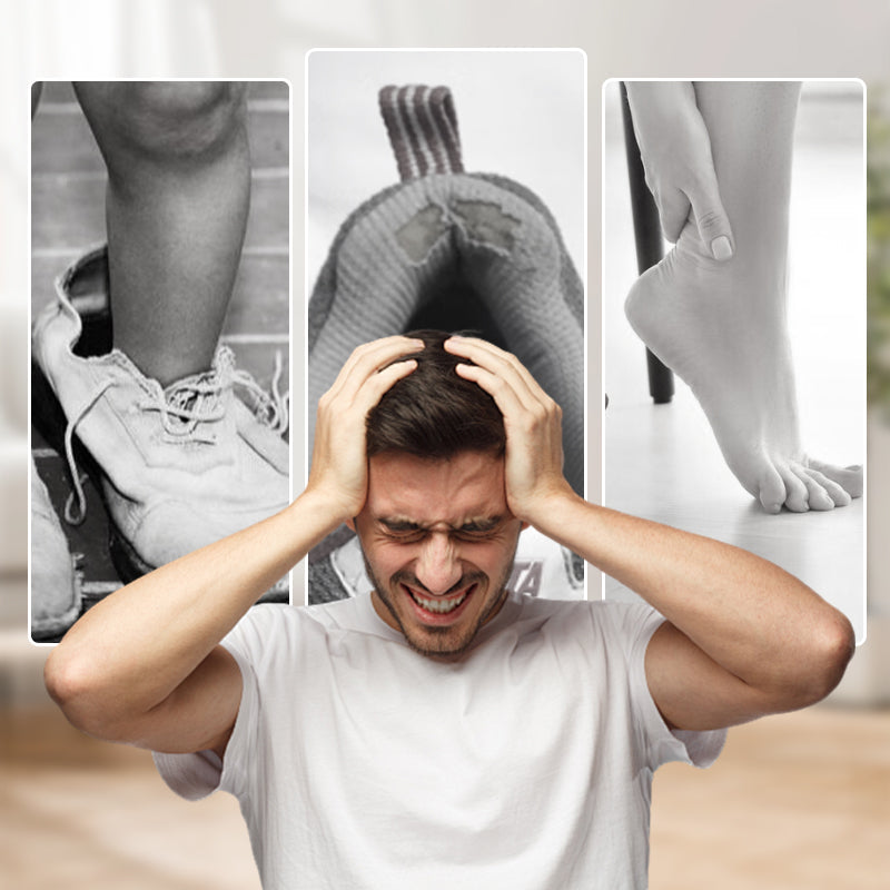 Multi-Functional Self-Adhesive Heel Patch for Sneakers