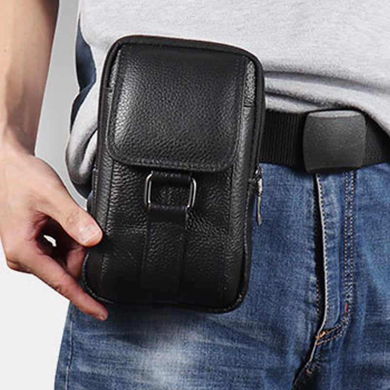 Compact Multi-Compartment Phone Waist Bag