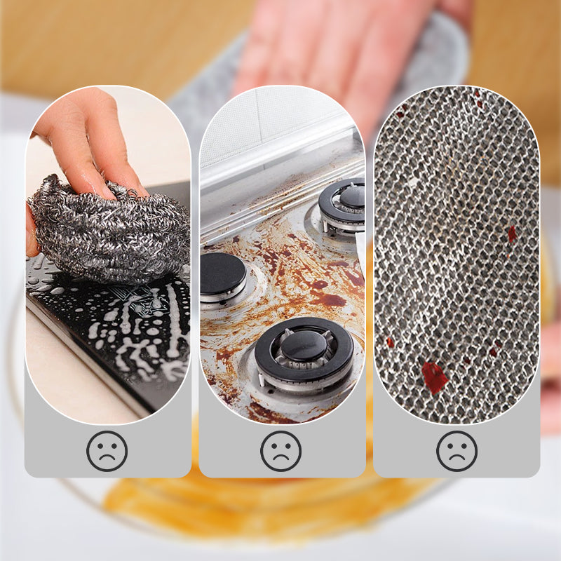 Double-Side Scratch-Free Wire Dishcloth