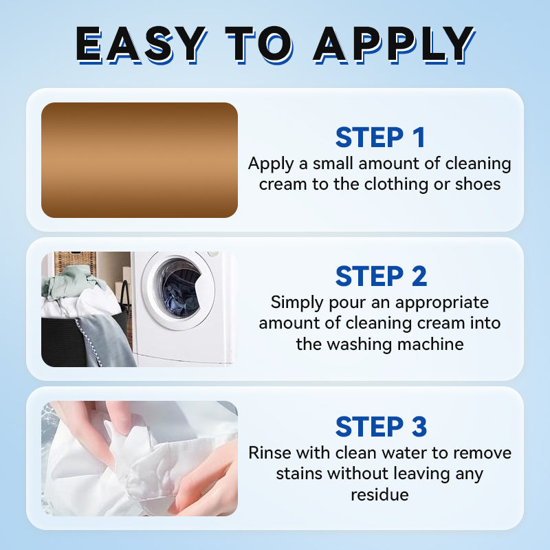 All-Purpose Cleaning Paste for Clothes & Shoes