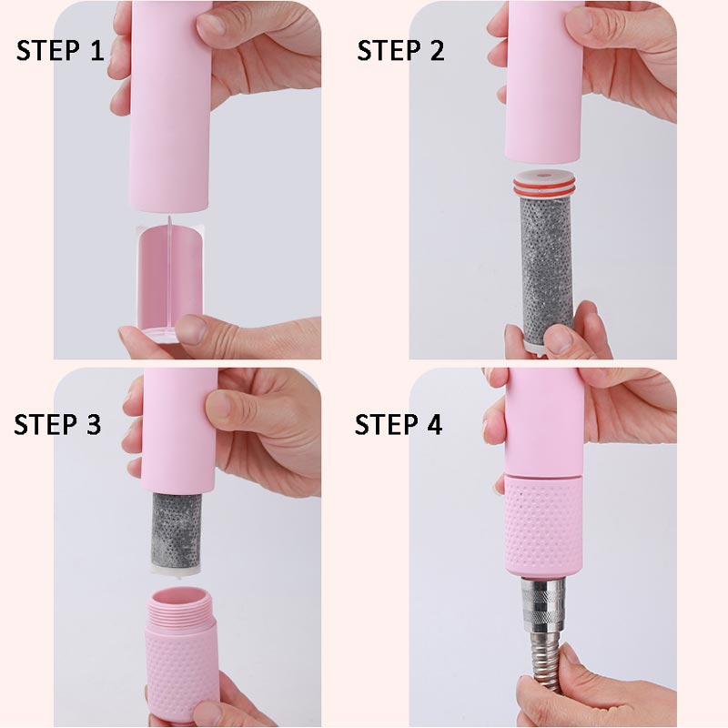Handheld Purify Shower Head with Aromatherapy
