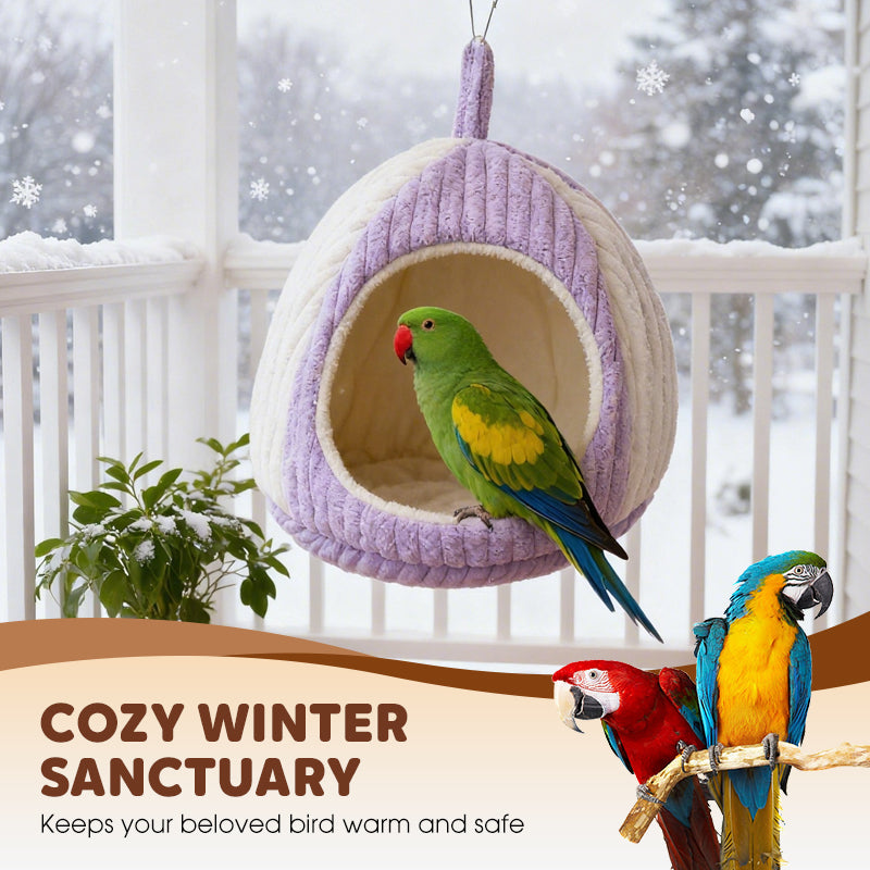 Hanging Bird Nest for Winter Warmth