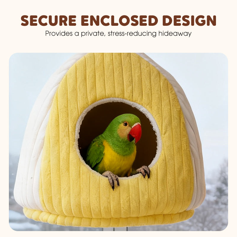 Hanging Bird Nest for Winter Warmth