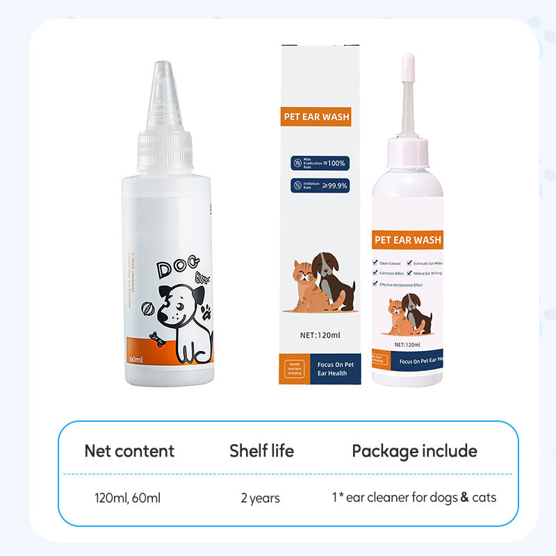 Ear Cleaner for Dogs & Cats