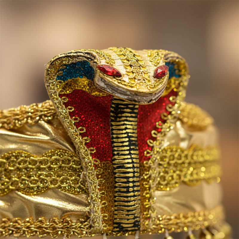 Ancient Cleopatra Beaded Headdress Accessory