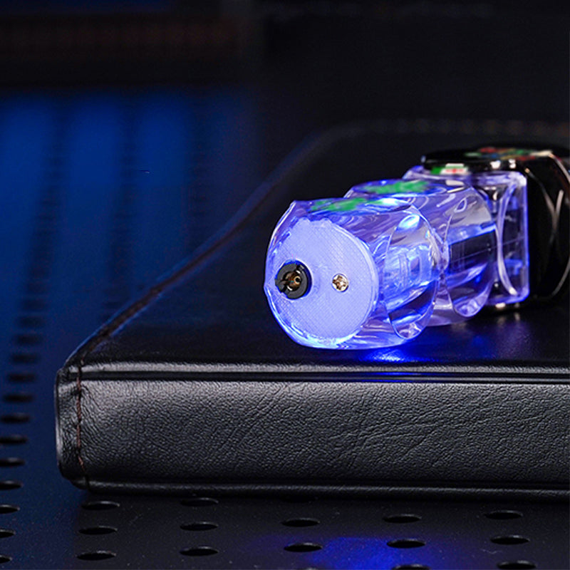 Creative Windproof Dice Lighter with LED Light