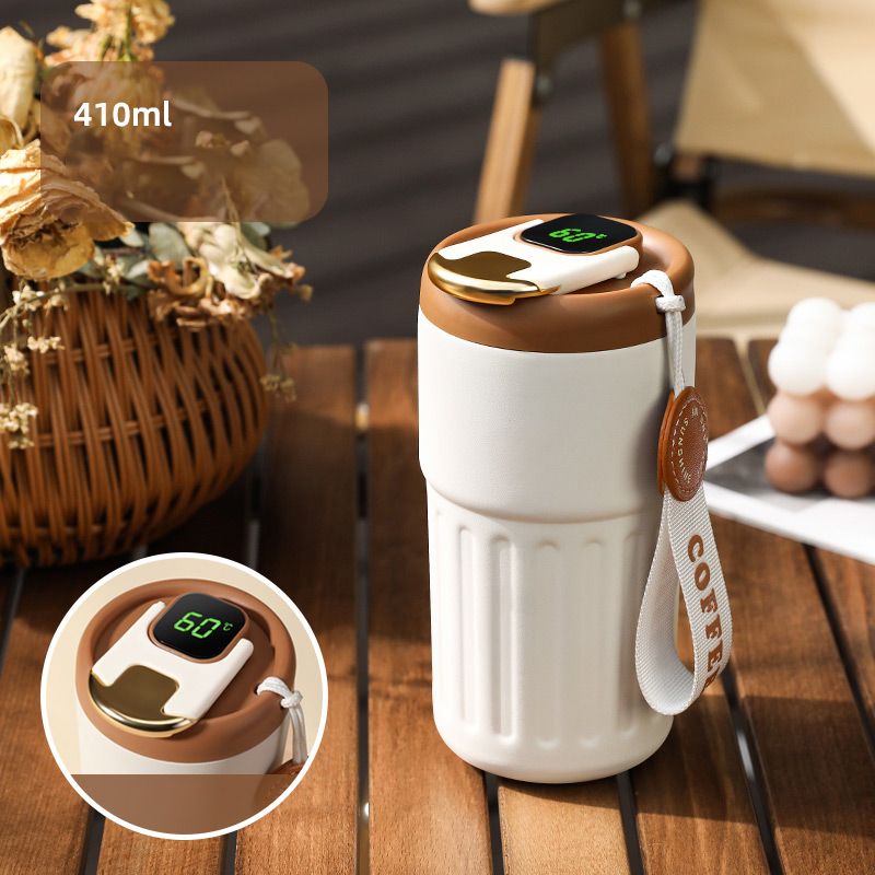 Coffee  Insulated Cup with Temperature Display
