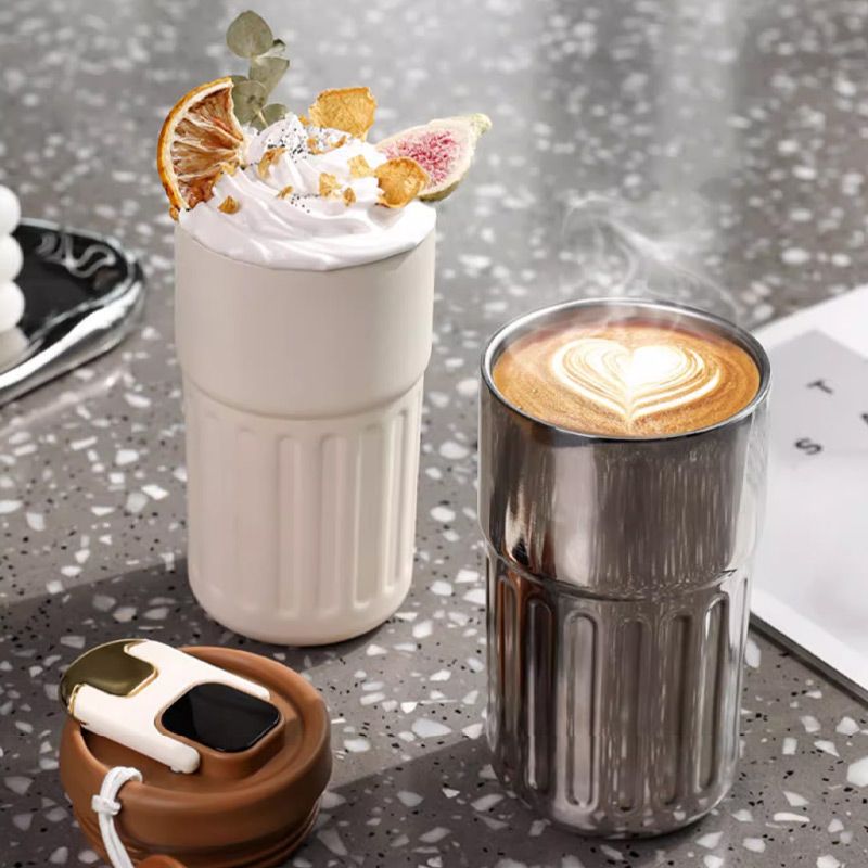 Coffee  Insulated Cup with Temperature Display
