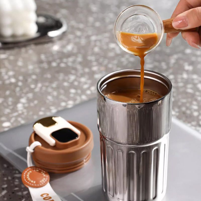 Coffee  Insulated Cup with Temperature Display