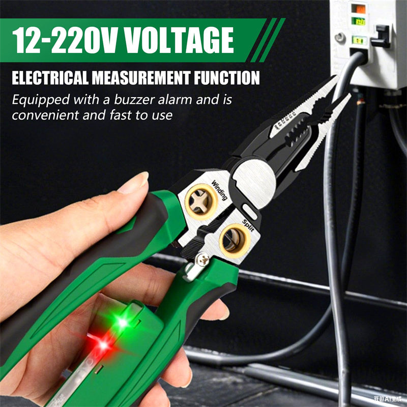 8 in 1 Wire Stripper with Voltage Tester