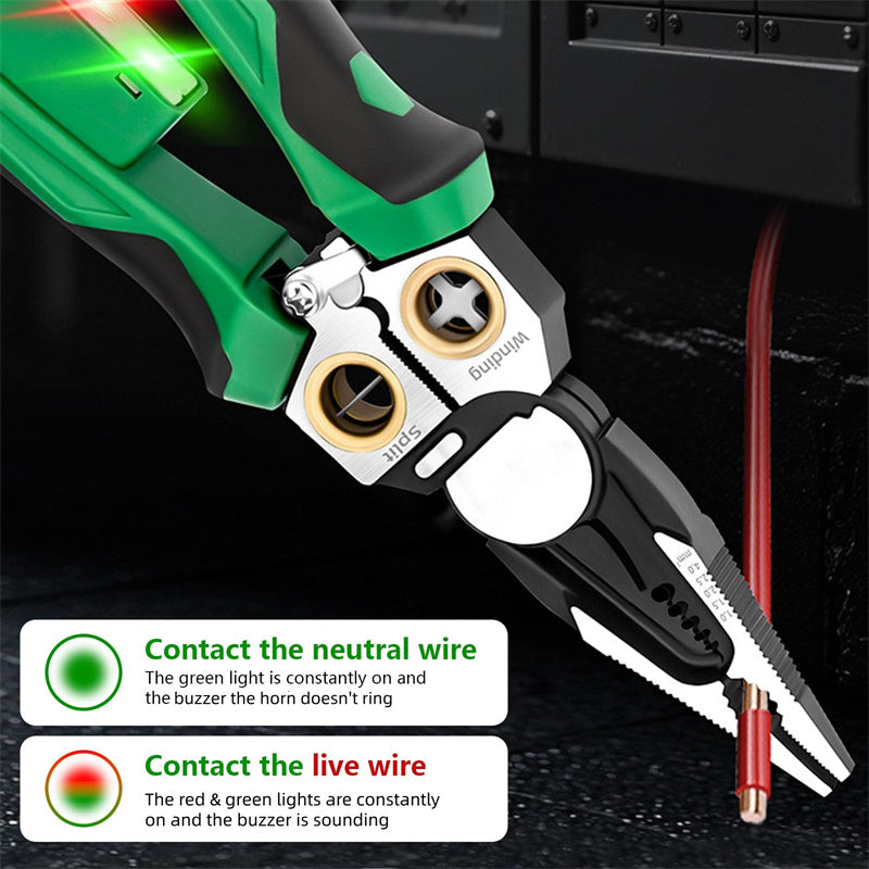 8 in 1 Wire Stripper with Voltage Tester