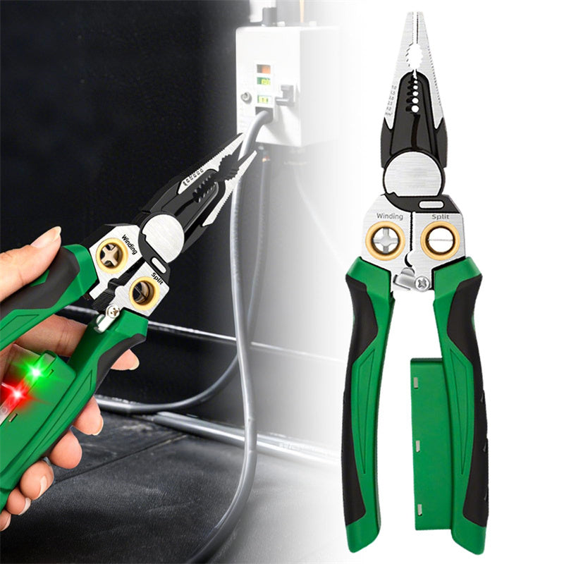 8 in 1 Wire Stripper with Voltage Tester