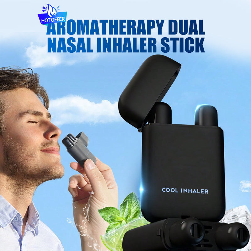 LAST DAY - BUY 1 GET 1 FREE💜Aromatherapy Double Nasal Inhaler Stick❄️ Wakes you up instantly with a deep breath,  and eliminates drowsiness in seconds