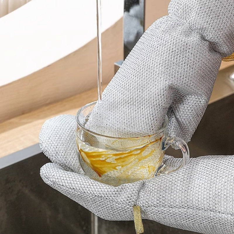 Multipurpose Non-Scratch Wire Dishwashing Gloves