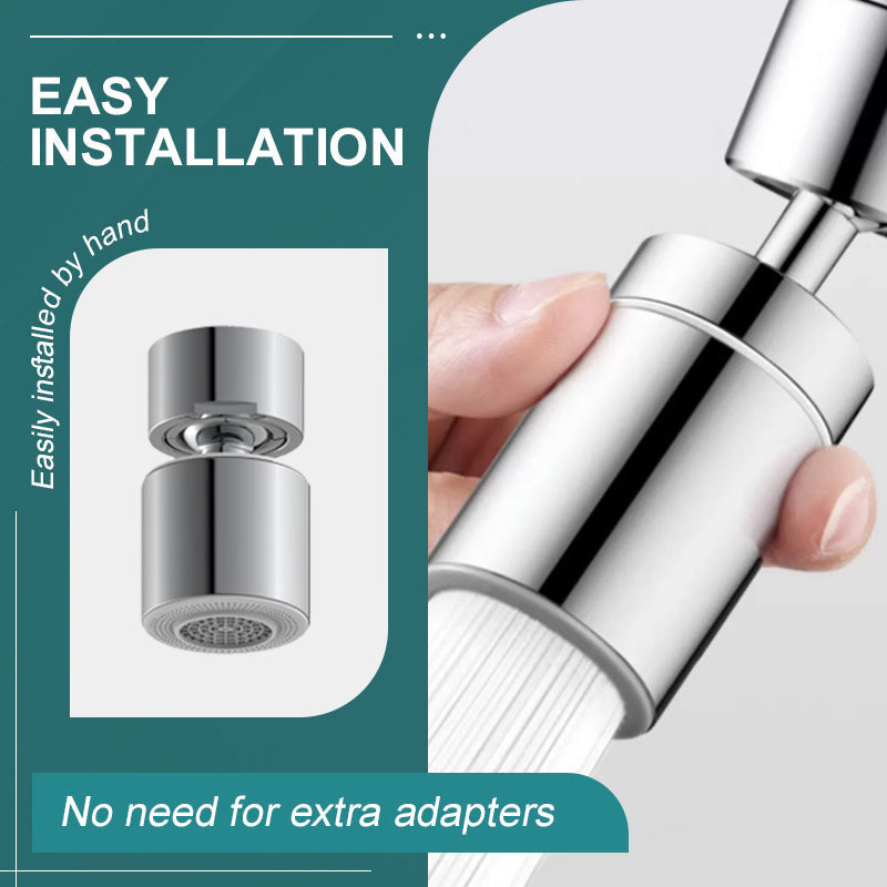 360° Swivel Dual Function Kitchen Faucet Aerator