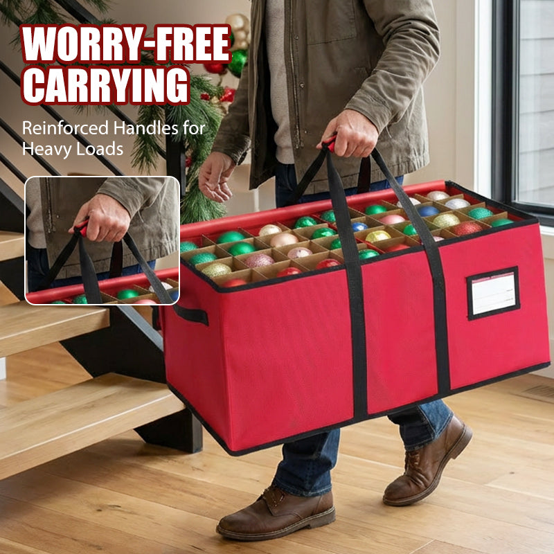 Foldable Christmas Ornament Storage Box