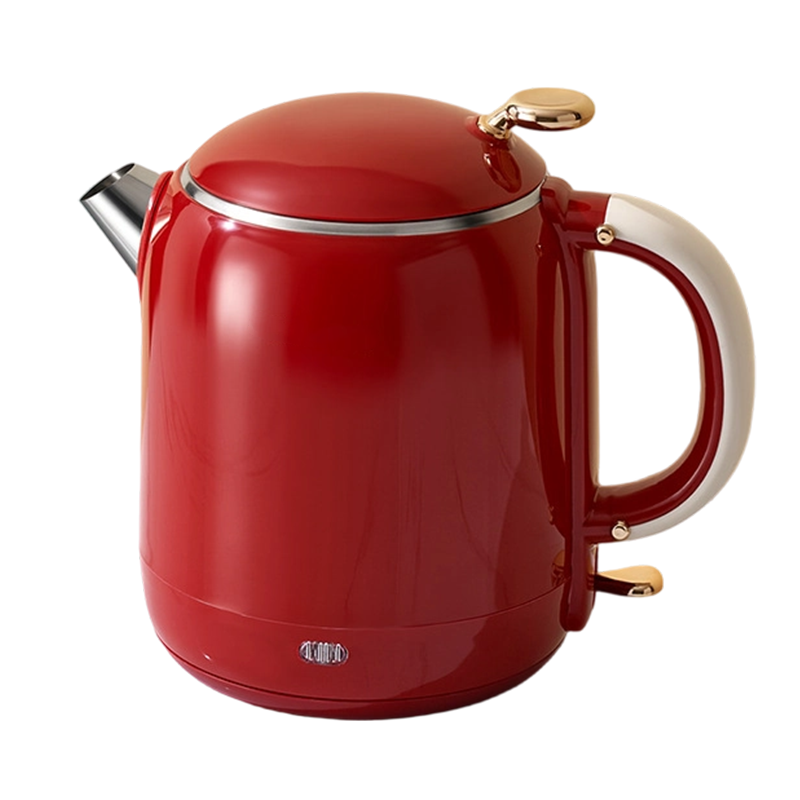Compact Electric Kettle with Stainless Steel Interior
